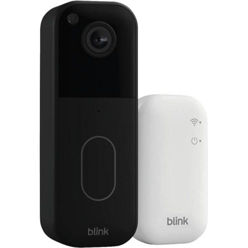 Blink B0DJDSZX75 Kit de sonnette de porte Noir, Blanc