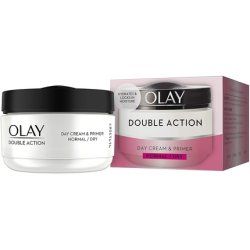 Olay Double Action Day Cream and Primer for Normal/Dry Skin 50ml