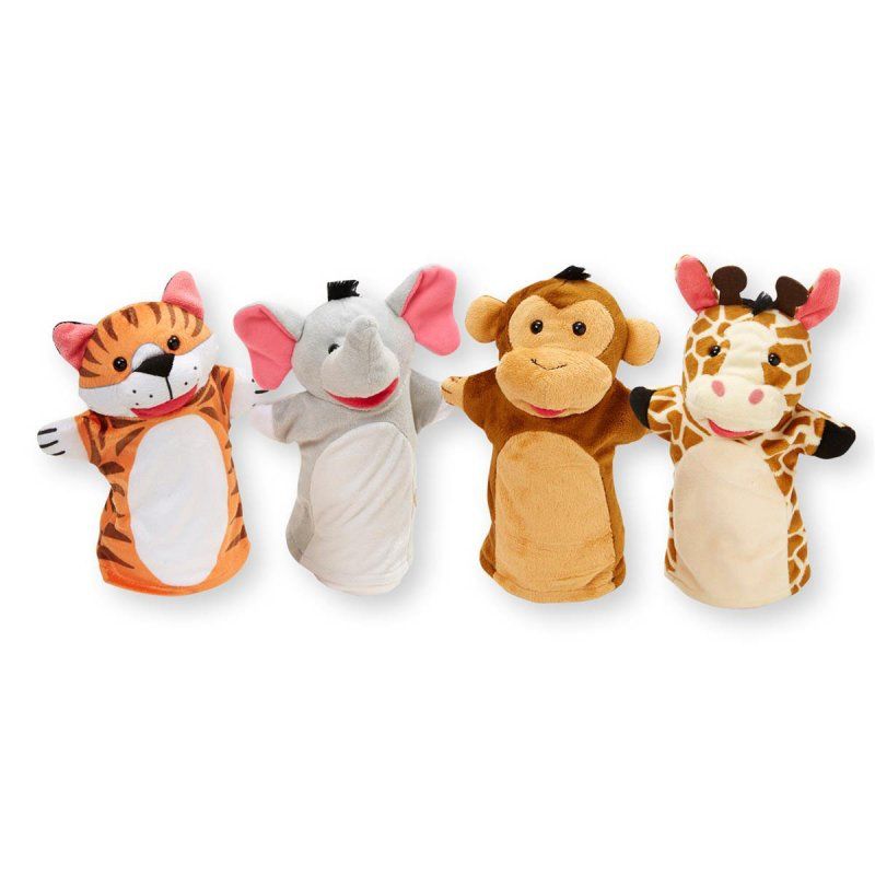 Melissa & Doug - Hand Puppets Zoo Friends (806023)