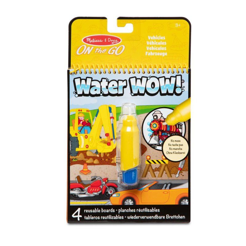 Melissa & Doug - Water WOW! Fahrzeuge
