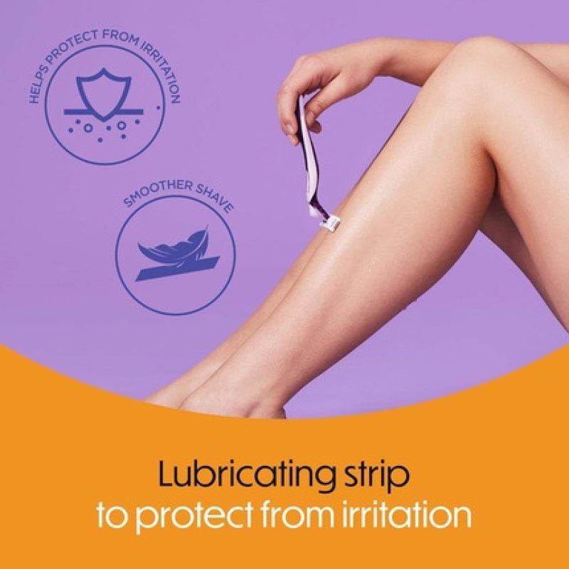 Bic Click 5 Soleil Women's Razor Refills with 3 Moveable Blades and Lubrication