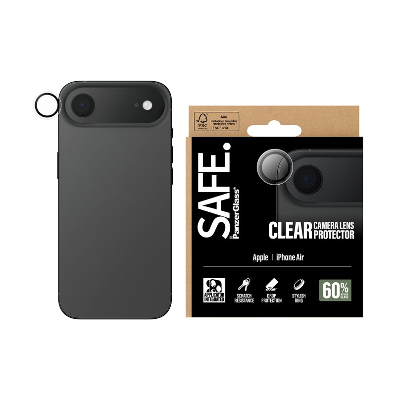 PanzerGlass SAFE. by Camera Lens Protector Transparent iPhone Air