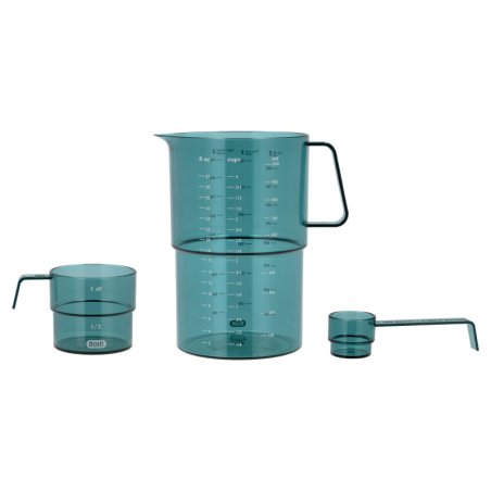 Rosti - Mensura Measuring Set - 3 Pieces - Nordic Green