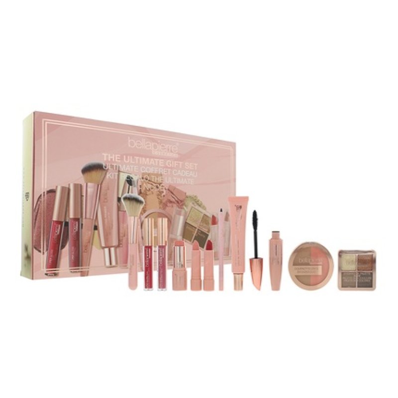 Bellapierre Cosmetics Ultimate Gift Set Nude 12 Piece Gift Set