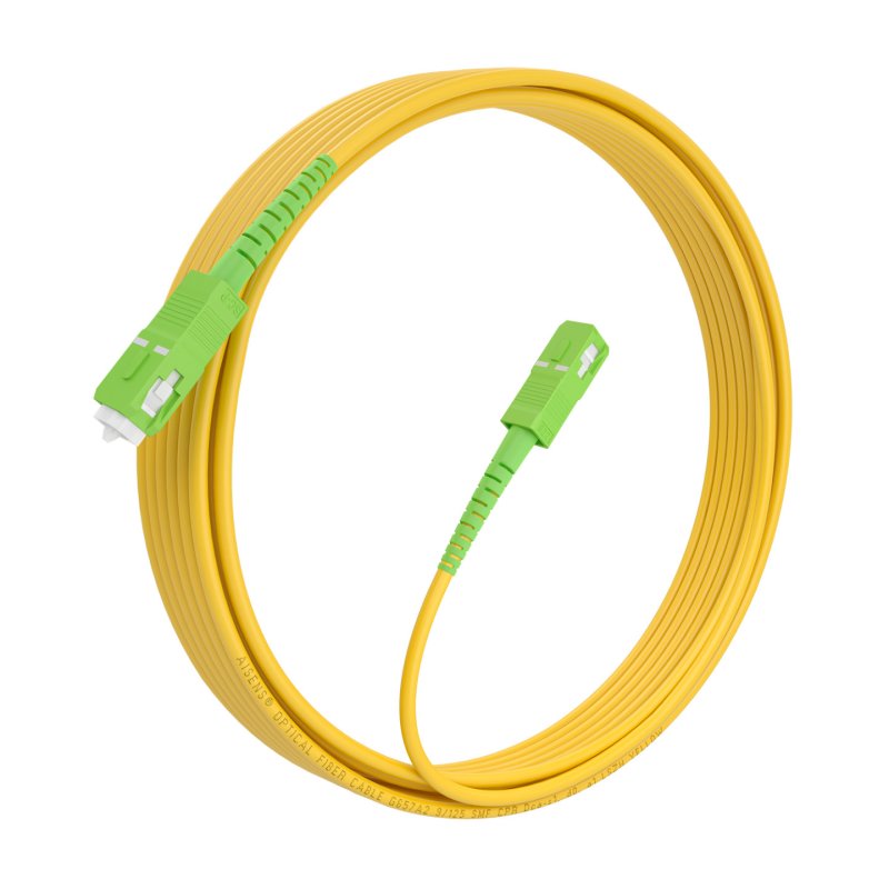 CABLE AISENS FIBRA G657A2 3.0 9 125 SMF SIMPLEX LSZH SC APC 7.0M