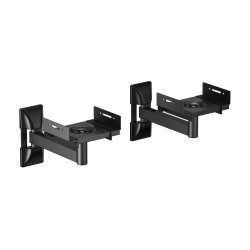AISENS SPK05U-421 support de haut-parleurs Mur Acier Noir