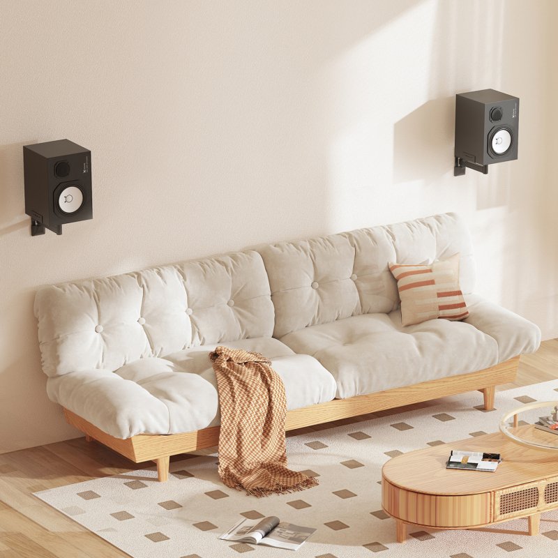 SOPORTE UNIVERSAL AISENS PARED GIRATORIO E INCLINABLE ALTAVOCES NEGRO