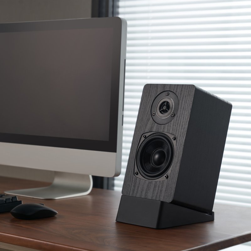 AISENS SPK07U-425 speaker mount Desk, Table Steel Black