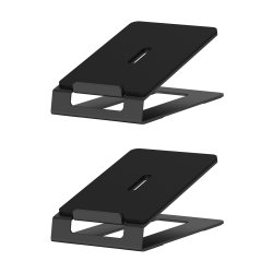 AISENS SPK08U-427 support de haut-parleurs Table, Bureau Acier Noir