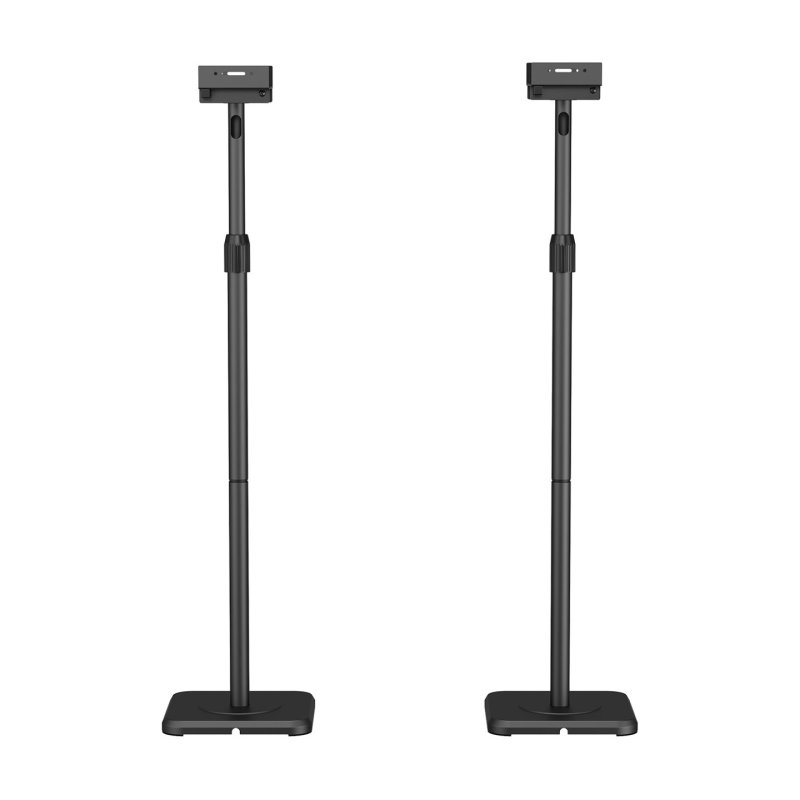 SOPORTE UNIVERSAL AISENS SUELO GIRATORIO E INCLINABLE ALTAVOCES NEGRO