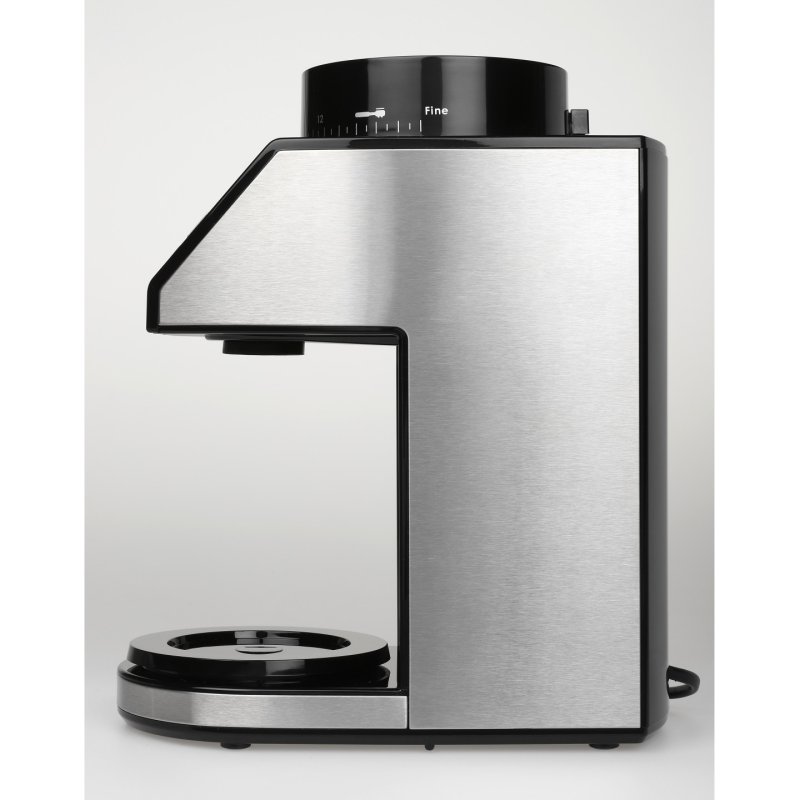Kaffeemühle Calibra (schwarz/edelstahl, 160 Watt, integrierte Digital-Waage)