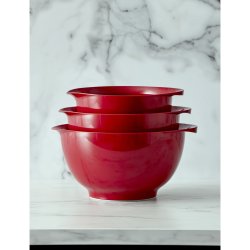 Rosti - Margrethe Mini Bowl Set 0.25 0.5 0.75 Litres - Red