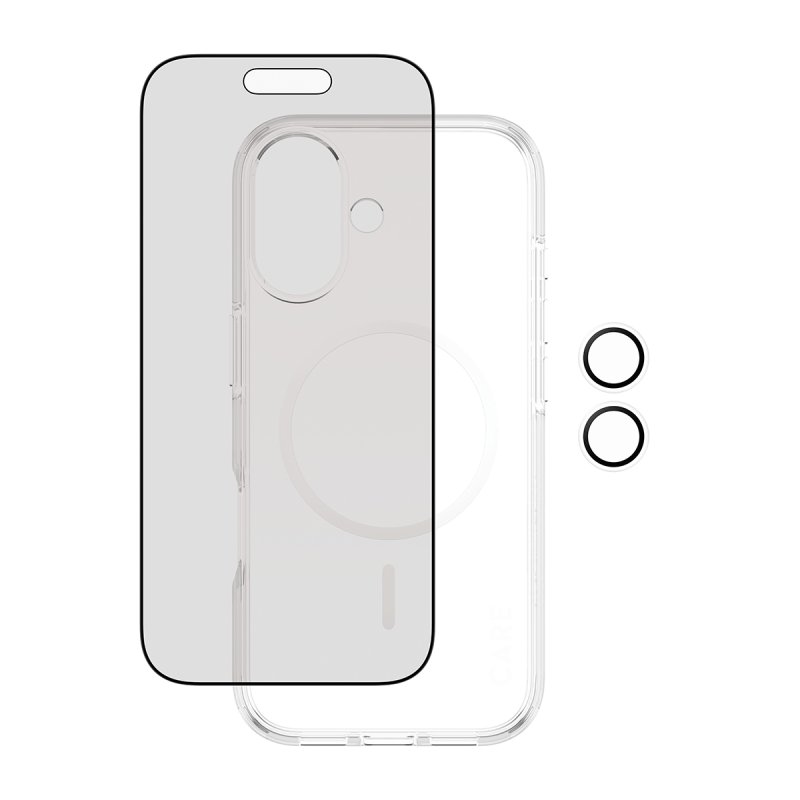 PanzerGlass | CARE by 3-in-1 Flagship Privacy Bundle iPhone 17 Protection d'écran transparent Apple 1 pièce(s)