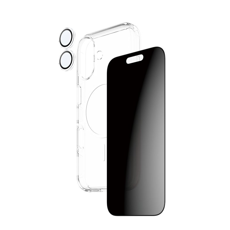 PanzerGlass - CARE 3-in-1 Flagship Privacy Bundle - iPhone 17