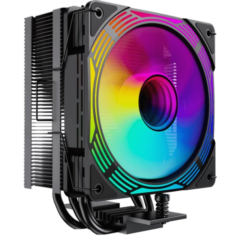 GameMax ICE FORCE BK système de refroidissement d’ordinateur Processeur Refroidisseur d'air 12 cm Noir 1 pièce(s)