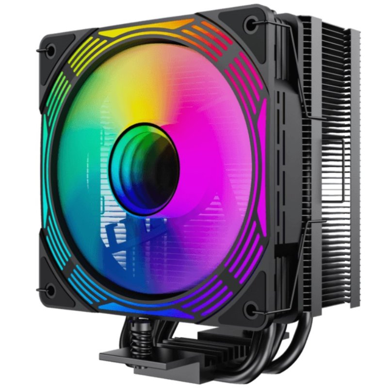 GameMax ICE FORCE BK système de refroidissement d’ordinateur Processeur Refroidisseur d'air 12 cm Noir 1 pièce(s)