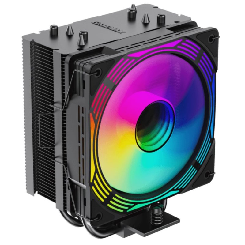 GameMax ICE FORCE BK système de refroidissement d’ordinateur Processeur Refroidisseur d'air 12 cm Noir 1 pièce(s)