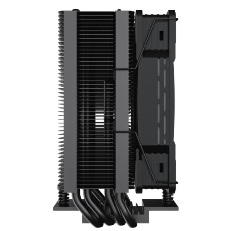 GameMax ICE FORCE BK système de refroidissement d’ordinateur Processeur Refroidisseur d'air 12 cm Noir 1 pièce(s)