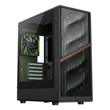 Boitier Mini Tour Micro ATX Gamemax Aeris 330 ARGB avec panneau vitré (Noir)