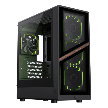 Boitier Mini Tour Micro ATX Gamemax Aeris 330 ARGB avec panneau vitré (Noir)