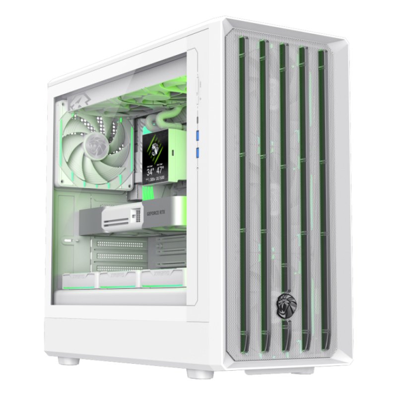 GameMax CLAW 460 WH Midi Tower White