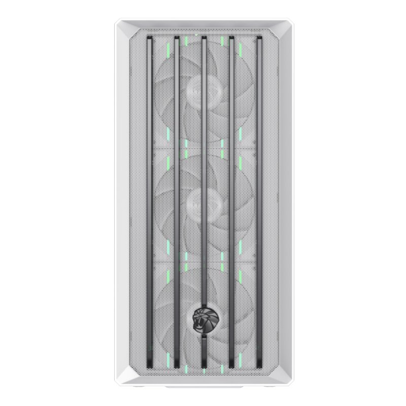 Boitier Moyen Tour ATX Gamemax Claw 460 avec panneau vitré (Blanc)