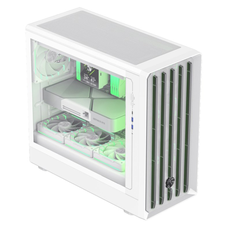 GameMax CLAW 460 WH Midi Tower White