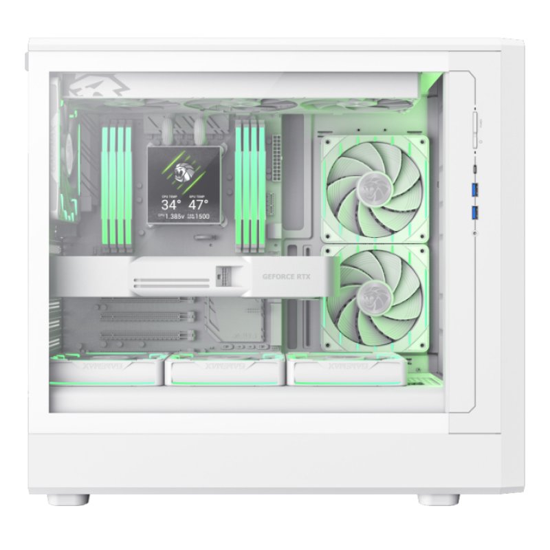 GameMax CLAW 460 WH Midi Tower White