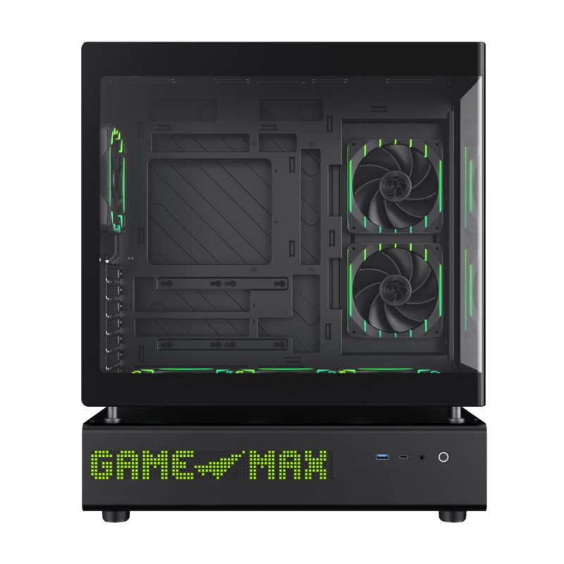 Boitier Moyen Tour ATX Gamemax N90 ARGB avec panneaux vitrés (Noir)