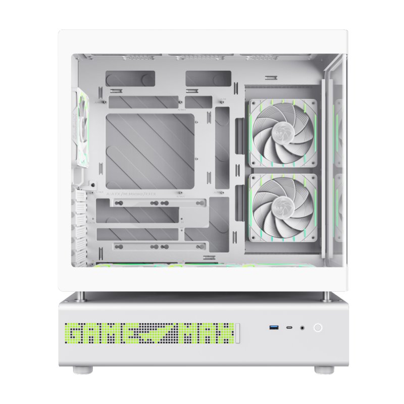 GameMax N90 WH Midi Tower Blanc