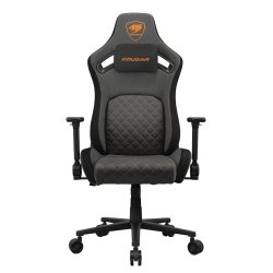 COUGAR CGR-DFF-GRB Siège de jeu sur PC Siège capitonné Noir, Or