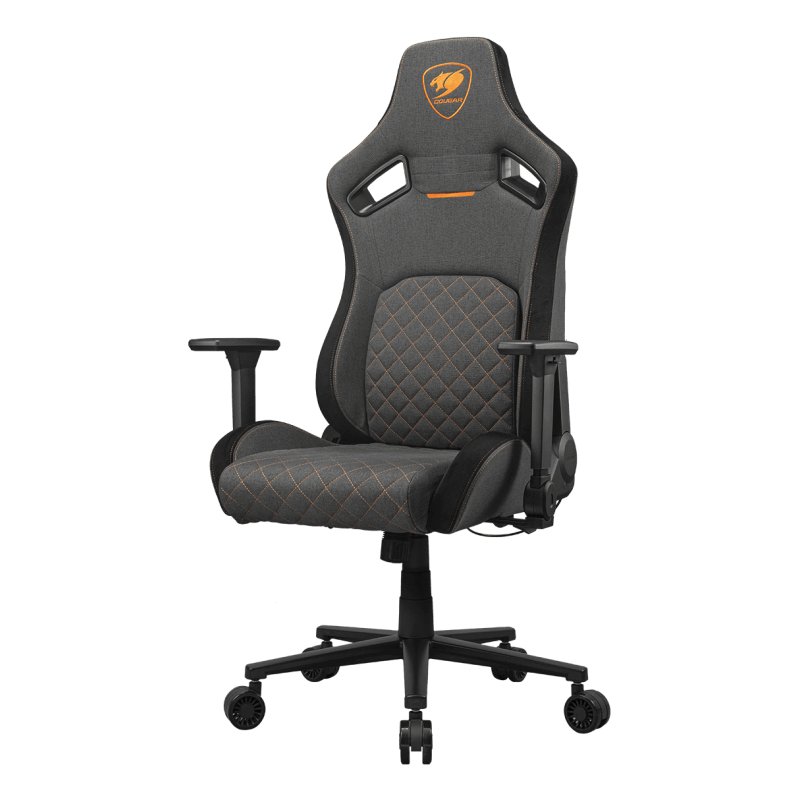COUGAR CGR-DFF-GRB PC gaming chair Upholstered padded seat Black, Gold
