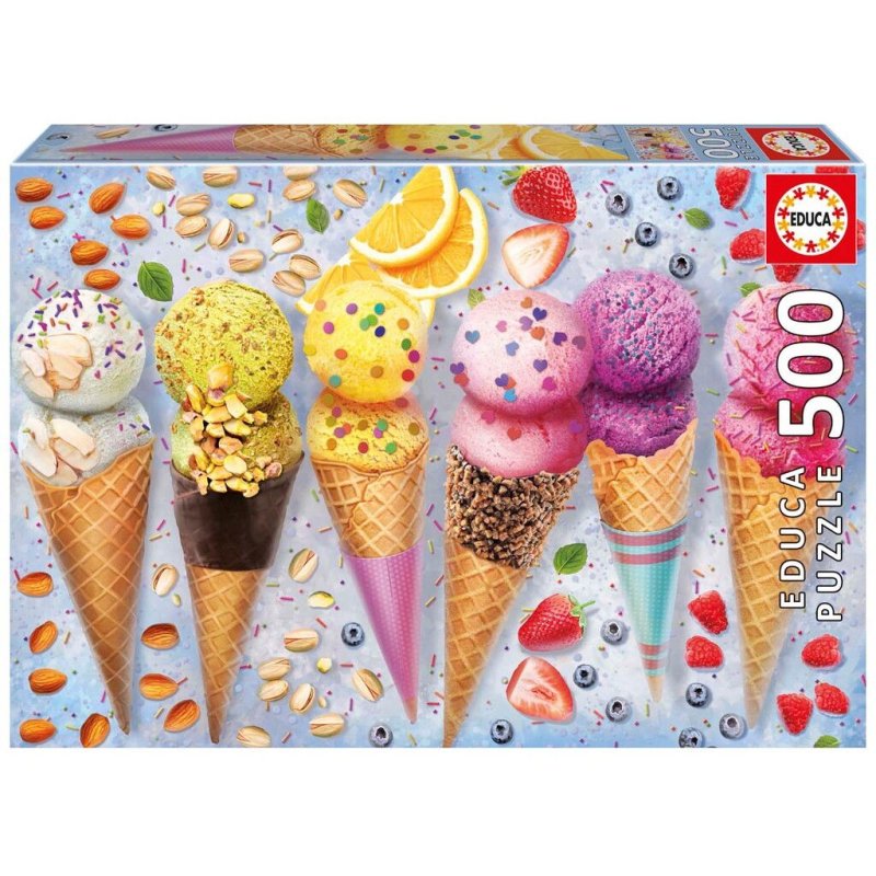 Educa - 500 pcs, Ice Cream (80-20289)