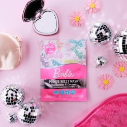 7th Heaven Barbie Primer Face Sheet Mask with Niacinamide and Coconut