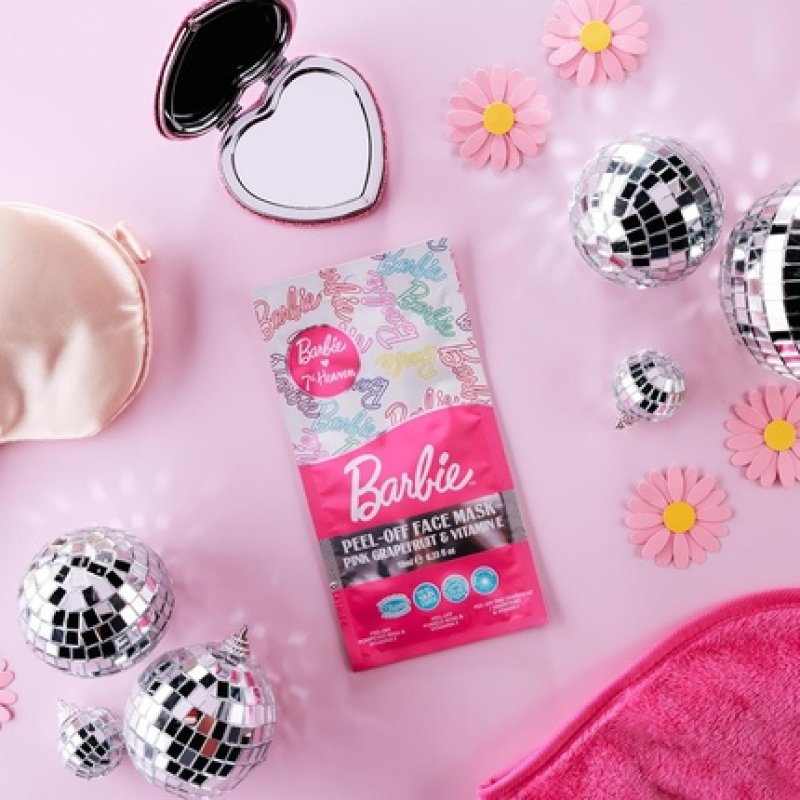 7th Heaven Barbie Pink Grapefruit & Vitamin E Peel-Off Face Mask