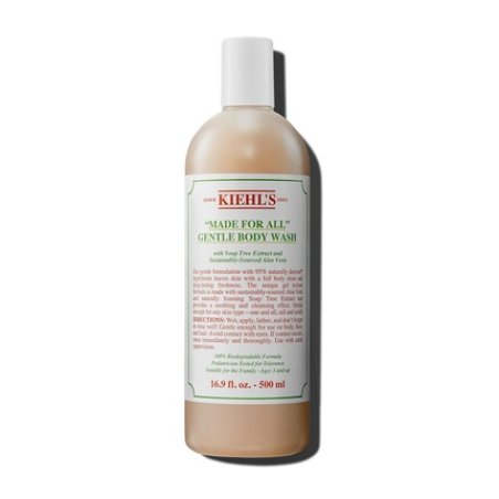 Kiehl's Made For All Gentle Body Cleanser Shower Gel for Body & Hair with Aloe
