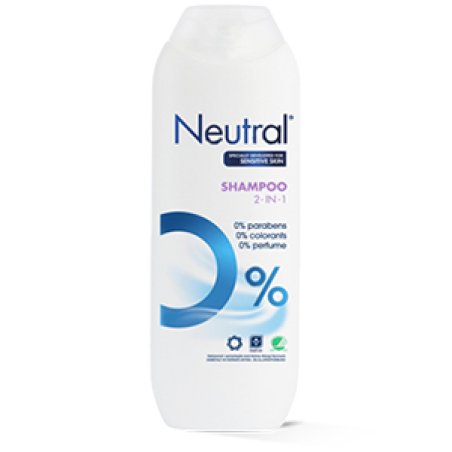 Neutral Shampoo 2-in-1 250 ml Shampoing et revitalisant 2 en 1 Non-professionnel Unisexe