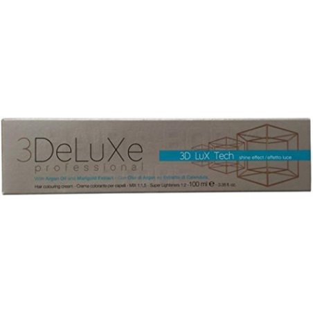 3DeLuXe Professional Hair Colouring Cream 100ml Variant 902 Extra Light Iridescent Blonde