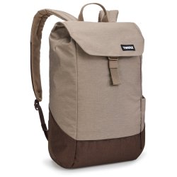 Thule Lithos TLBP213 - Nuanced brown backpack Casual backpack Black Polyester