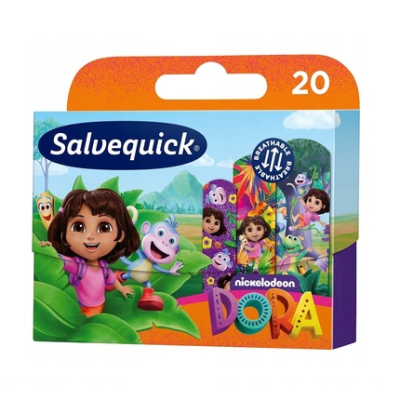 Dora Bandaids For Children 20 Pieces