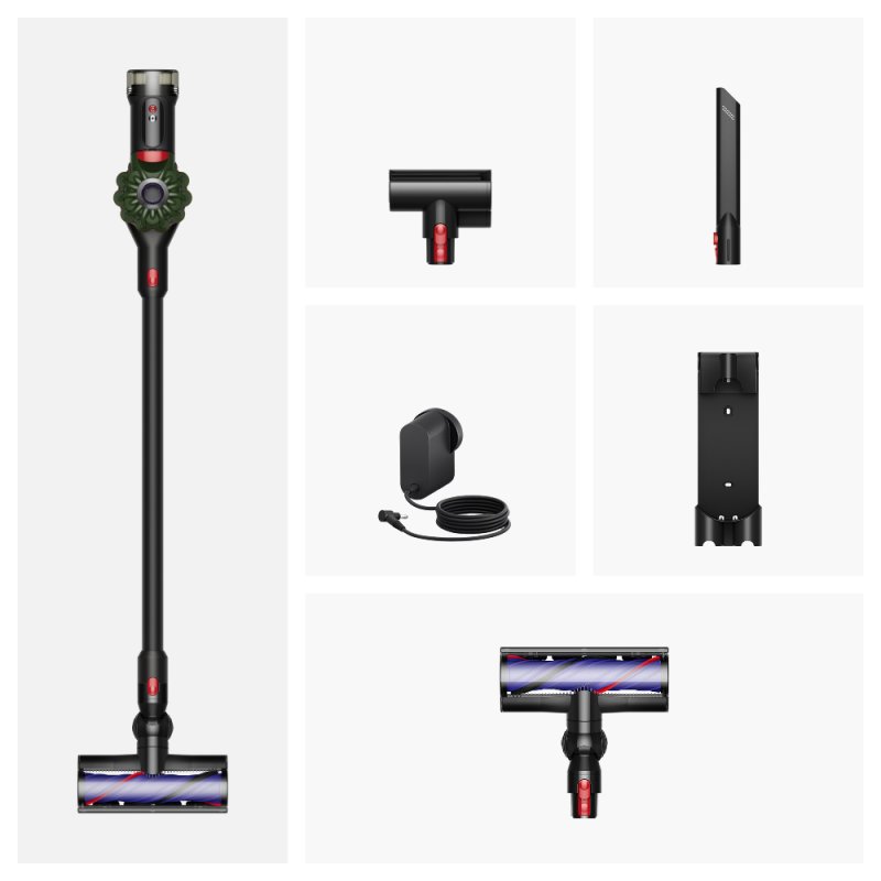 Dyson V8 Cyclone 2-in-1 stick vacuum Battery Dry Bagless 0.54 L Black