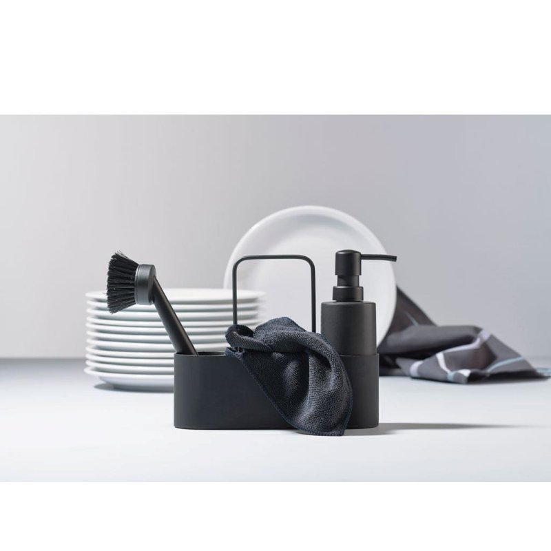 Zone Denmark - Singles Dishwashing Set - 4 Parts - Black