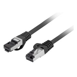Lanberg PCF8-10CU-0300-BK câble de réseau Noir 3 m Cat8.1 S/FTP (S-STP)
