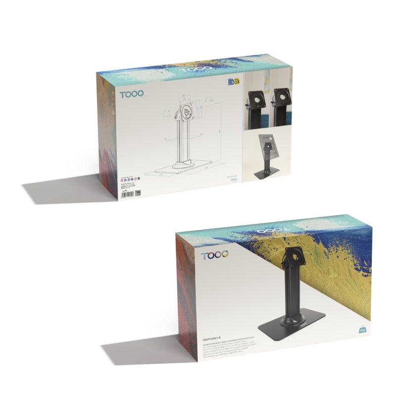 TooQ Table Stand Compatible with Anti-Theft Frame for Tablet and Screen