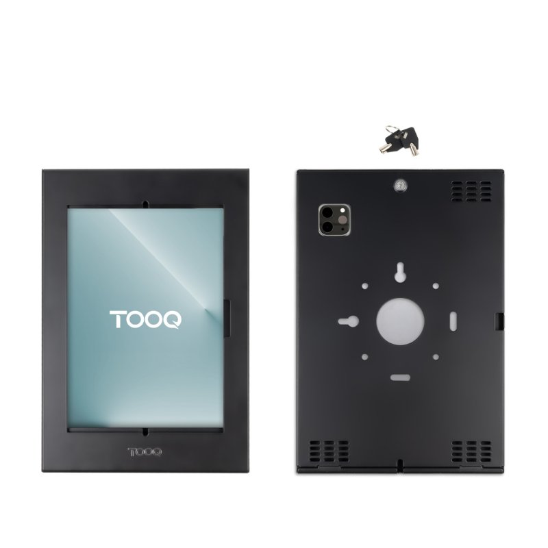 TooQ Encadrement Antivol avec Serrure de Sécurité pour Tablettes 11”