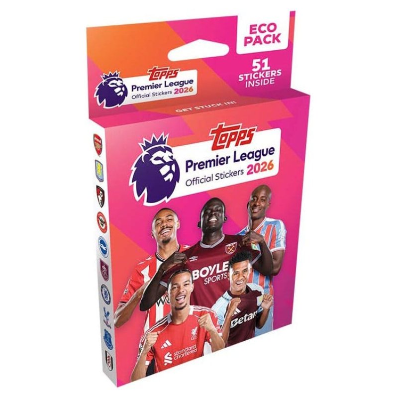Premier League 2025/26 Sticker Collection Eco Pack