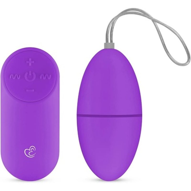 Vibrating Egg With Remote Control In Purple