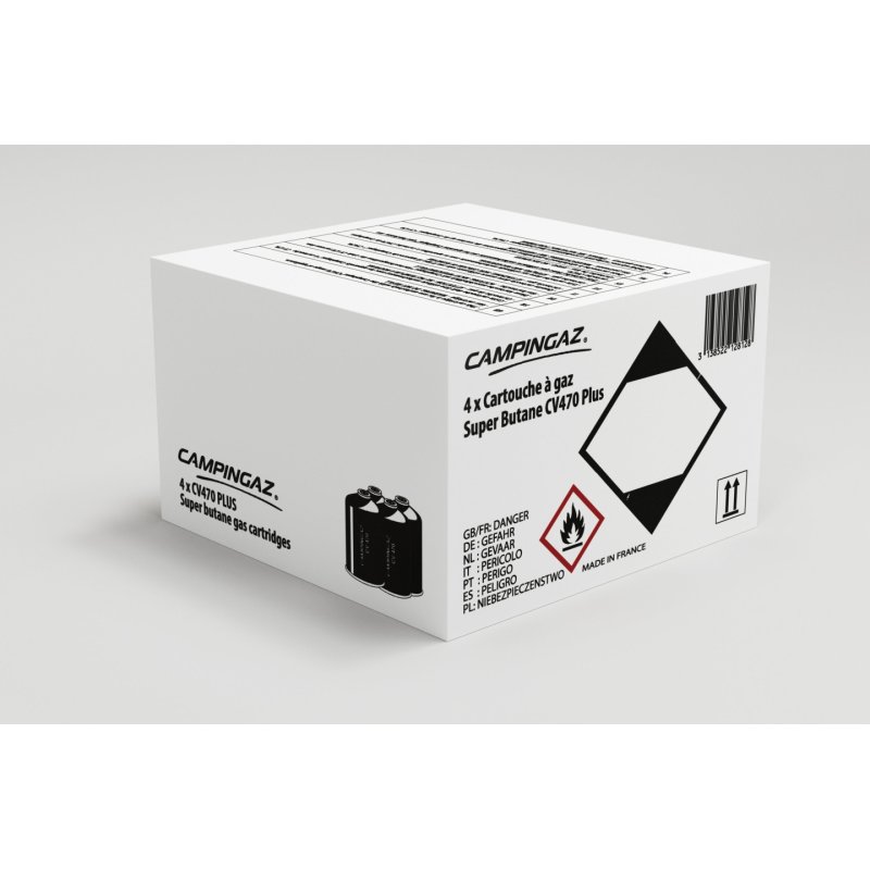 Ventilgaskartusche CV 470 Plus Multipack (4er Pack)