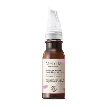 Melvita Huile d'Argan Parfumée à la Rose 50 ml