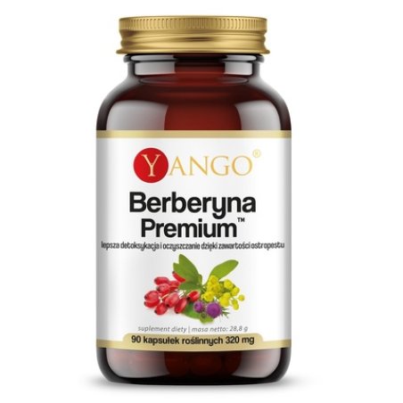 Yango Berberine Premium Dietary Supplement 90 Capsules